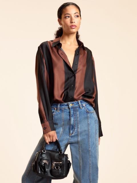 Collectible Stripe Silk Shirt