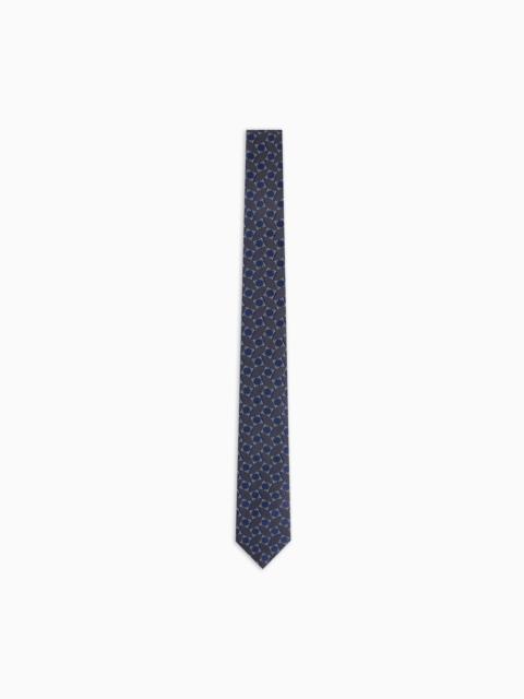 JACQUARD SILK TIE