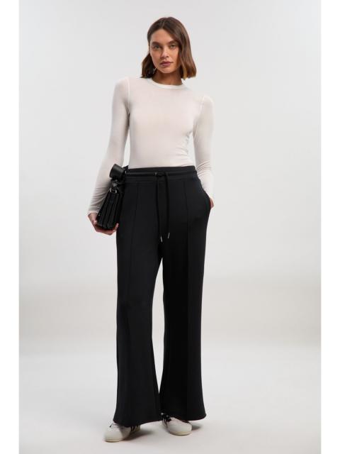 Premium Luxe Lounge Cosy Jersey Draw String Waist KM Branded Trousers