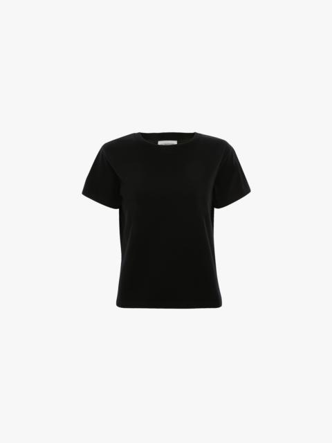Shrunken Fit T-Shirt In Black