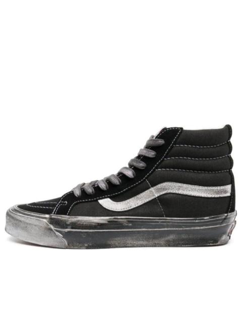 (WMNS) Vans OG Sk8Hi LX 'Stressed  Black White' VN0A4BVBBA21