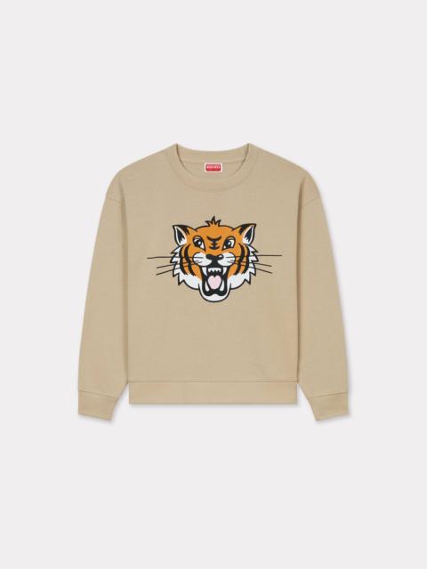 'KENZO Happy Tiger' embroidered sweatshirt in cotton