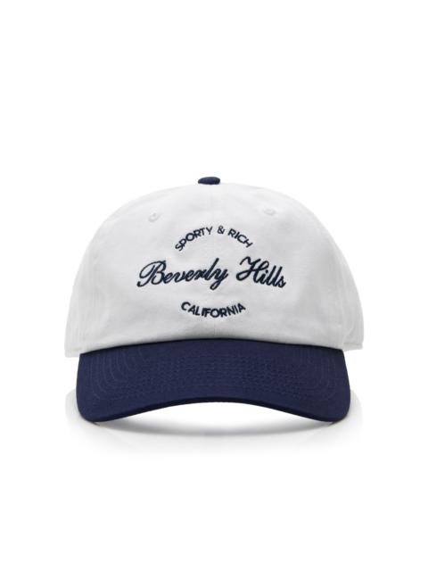 Beverly Cotton Baseball Cap white