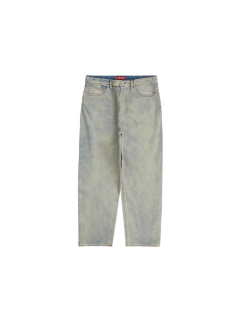 Supreme Baggy Jean Dirty Indigo