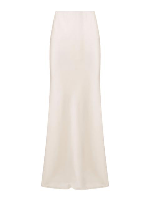 Maurine Slip Maxi Skirt ivory