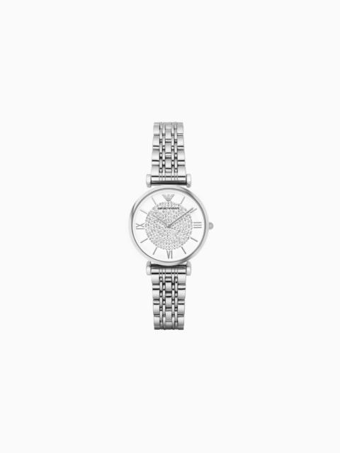 WOMEN'S TWO-HAND STAINLESS STEEL WATCH