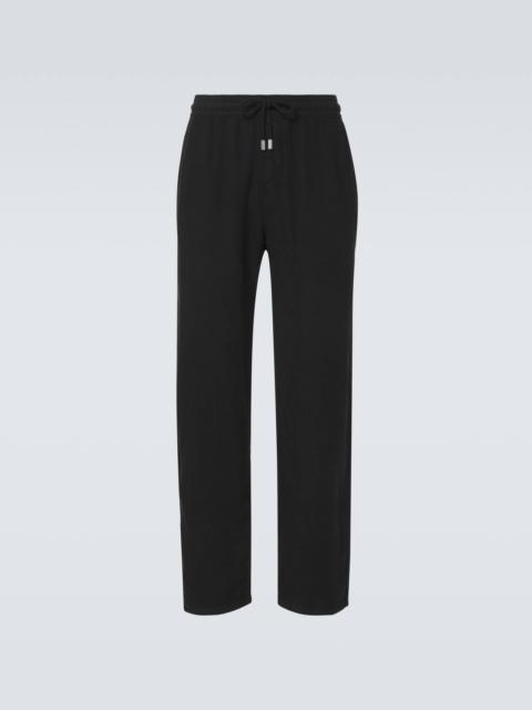 Pacha linen wide-leg pants