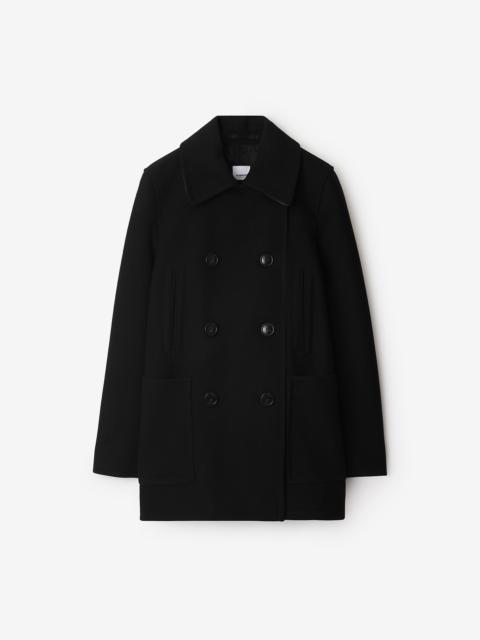 Wool Nylon Pea Coat