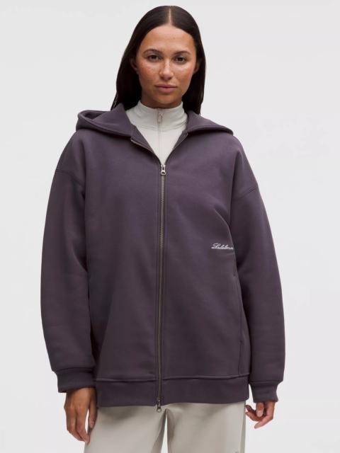 Women's Big Cozy Ultra-Oversized Full-Zip Hoodie *Long