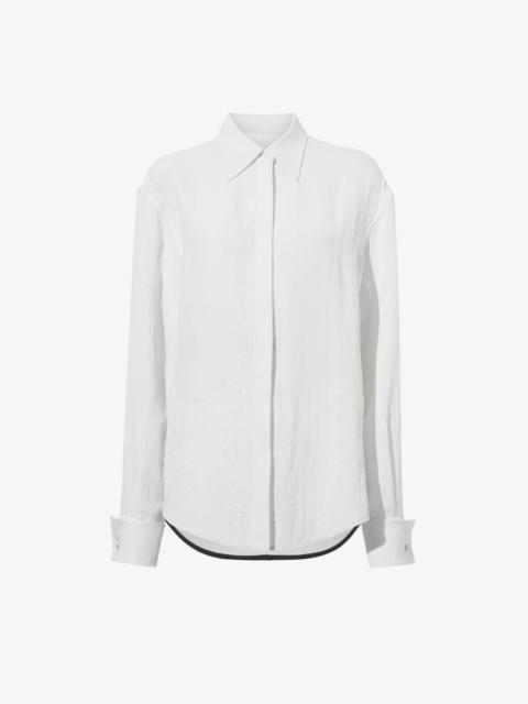 Crushed Matte Satin Shirt