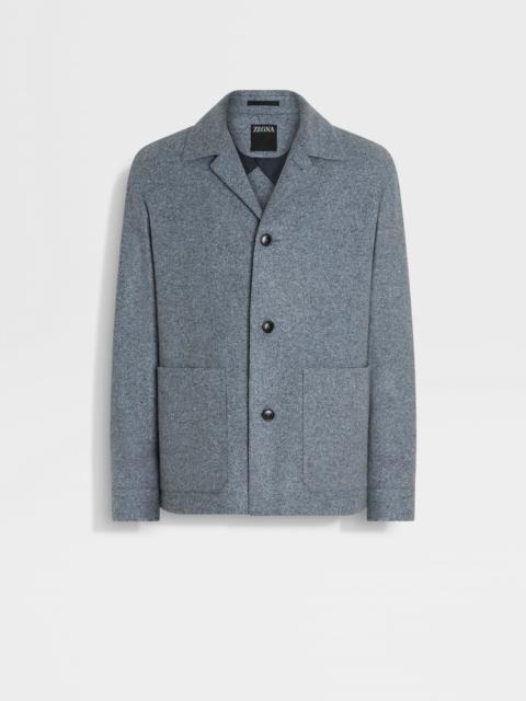 CASHMERE AND SILK ALPE CHORE JACKET
