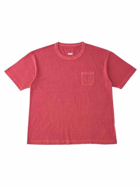 JUMBO TEE S/S (UNEVEN DYE) RED