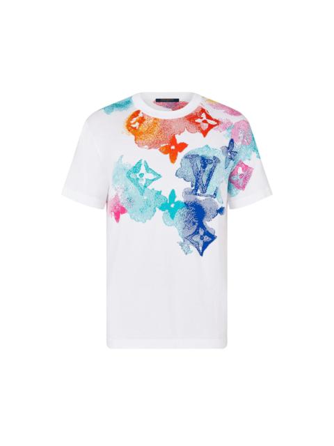 Tee Shirt Watercolor Monogram