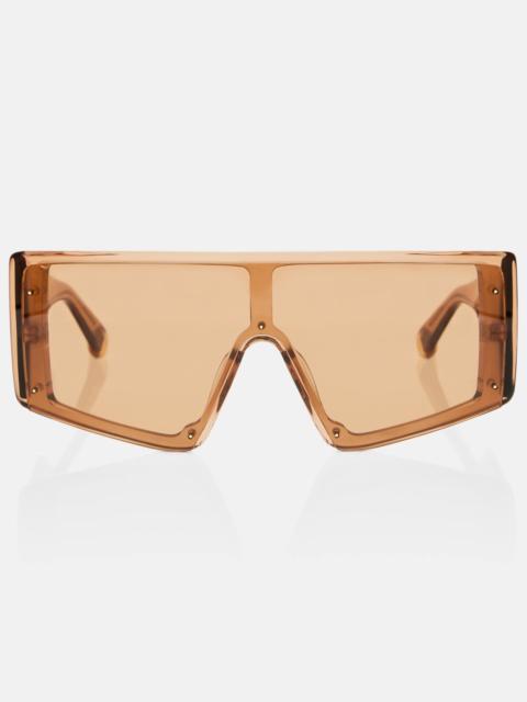 Runway flat-top sunglasses