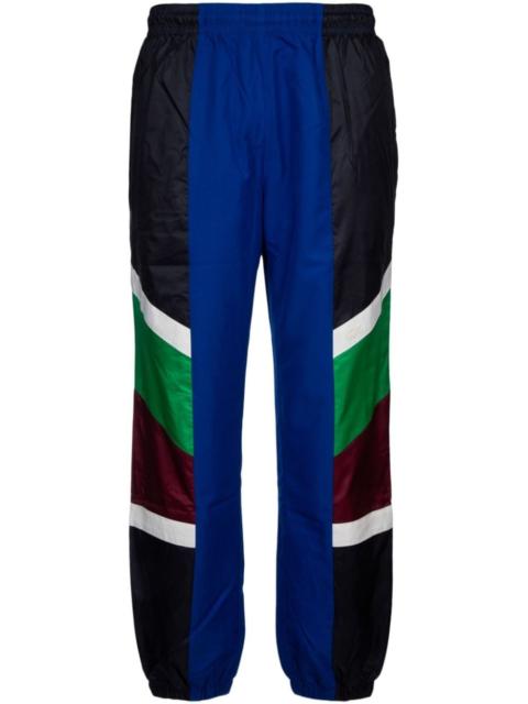 appliqué cotton track pants