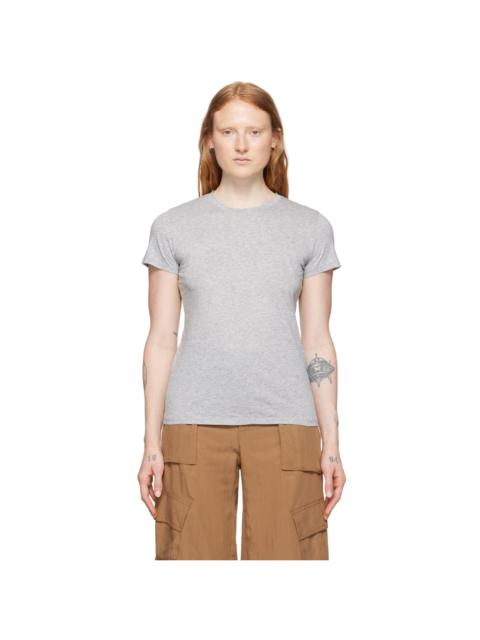 Gray Pima Cotton T-Shirt