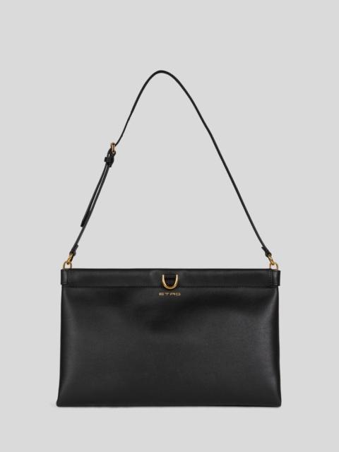 MEDIUM LEATHER CLUTCH TALK