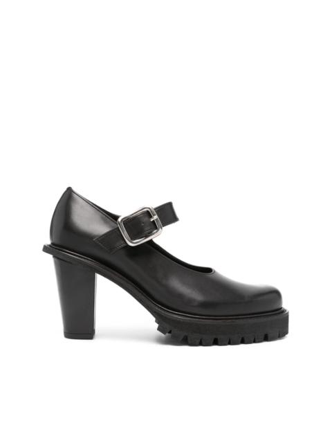 95mm leather sandals