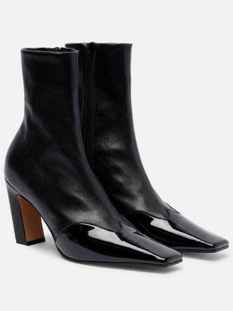 Nevada 85 leather ankle boots