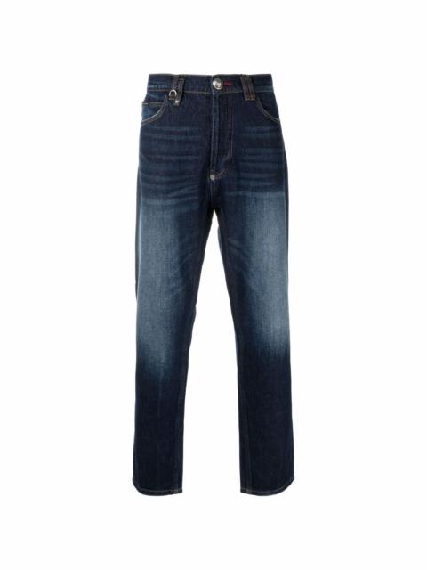 Carrot Fit Iconic Plein straight-leg jeans