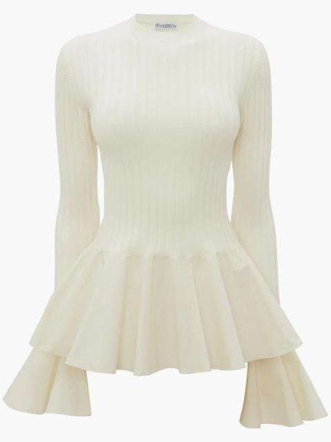 WOVEN CONTRAST UNDERPINNING