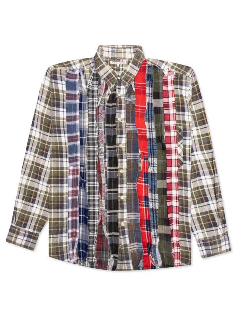 NEEDLES RIBBON FLANNEL SHIRT - ASSORTED | REVERSIBLE