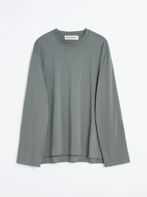 Box Longsleeve Grey Sage Clean Jersey