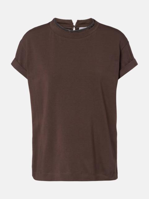 Monili cotton-blend T-shirt
