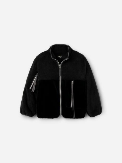 ® Women's Marlene Sherpa Jacket II Faux Fur/Fleece Tops in Black