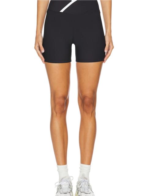 Recycled 6" V Waist Biker Short