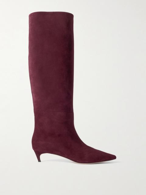 Maxima 35 Suede Knee Boots