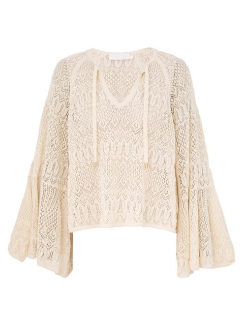 COCO POINTELLE LACE TOP