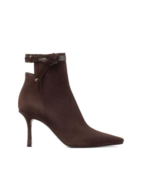 85mm Camie suede ankle boots