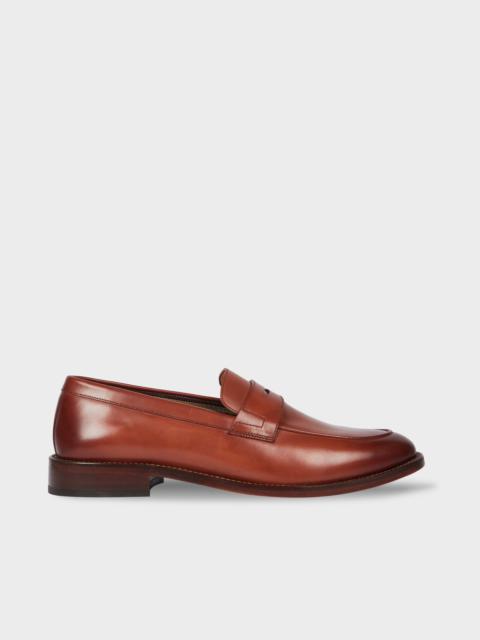 Tan Leather 'Benito' Loafers
