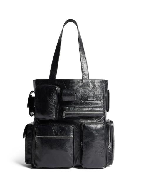 Men's Superbusy Tote Bag in Black