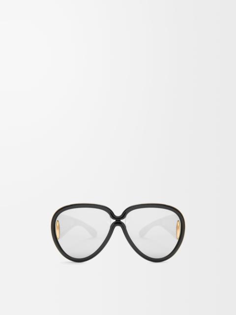 Pilot Mask sunglasses in acetate and nylon