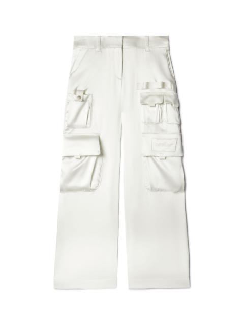 Satin Toybox Cargo Pants