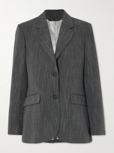 Wool-blend Blazer