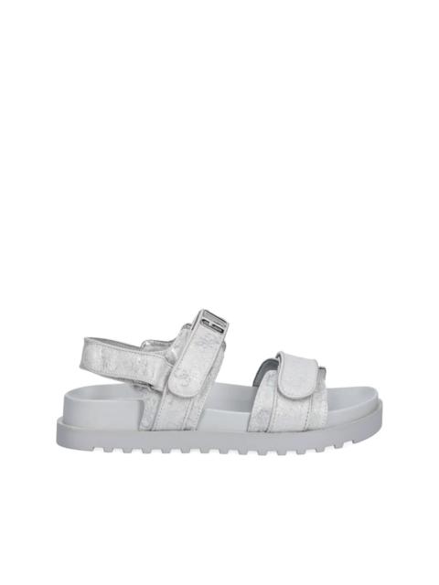 Fadison metallic-effect sandals