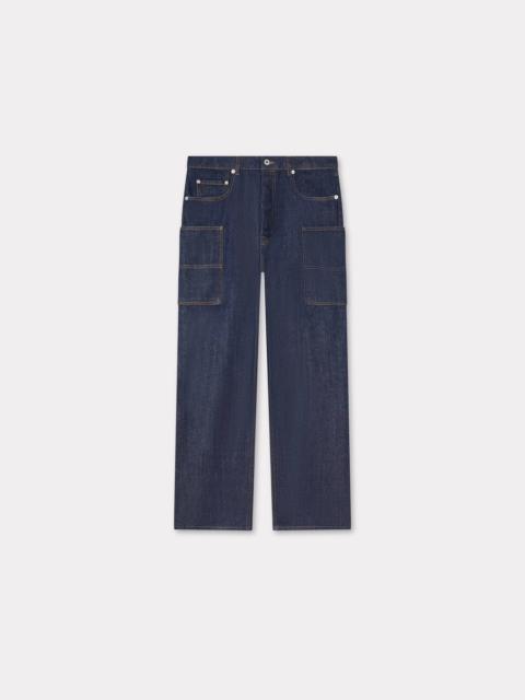 Cargo monkey fit jeans in Japanese denim