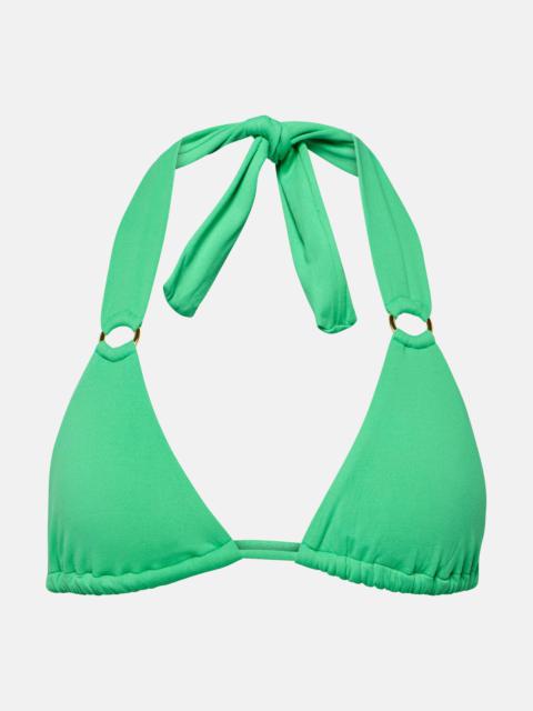 Caracas ring-detail bikini top