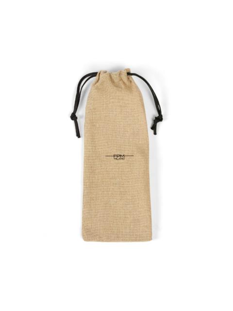 leather luggage handle