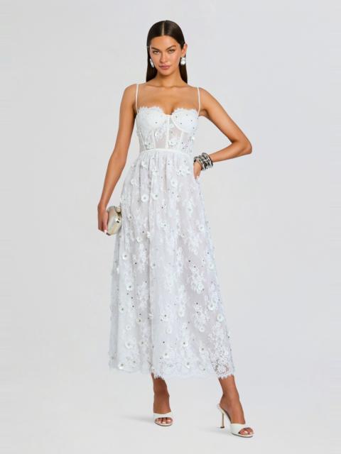 NOEMA EMBELLISHED LACE DRESS