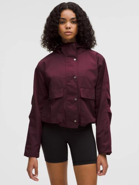 Cropped Utility Windbreaker