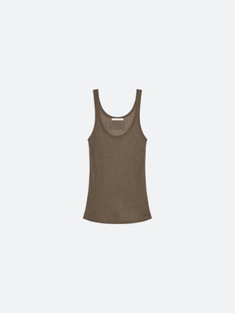 POINTELLE RIB TANK