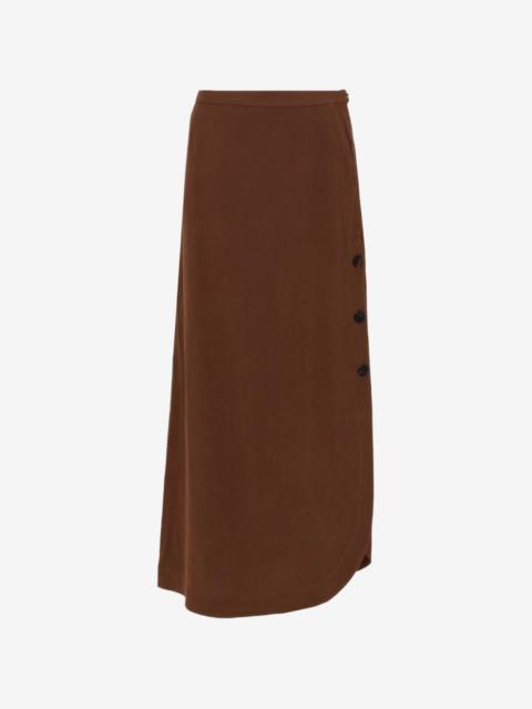 A-line maxi skirt
