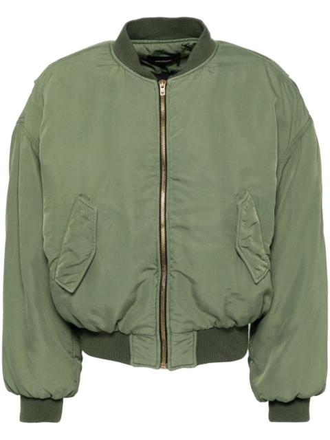 puff bomber jacket