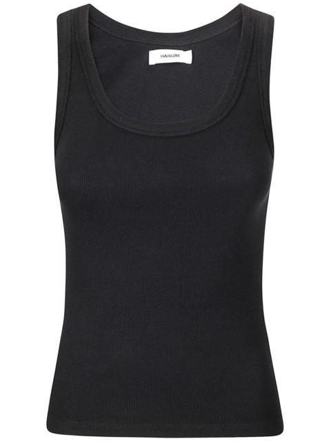 Scoop neck tank top