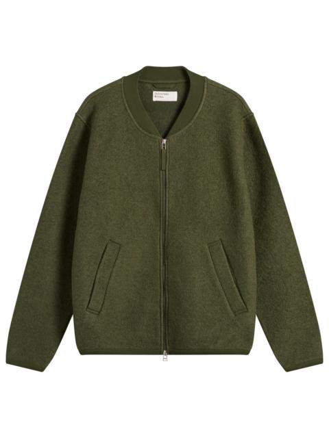 Universal Works Wool Fleece Zip Bomber - Presented by END.