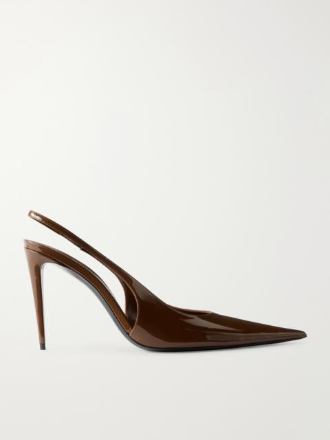Guermanted Leather Slingback Pumps